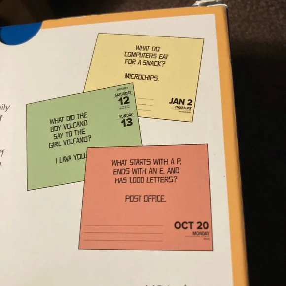 NWTS Bad Dad Jokes Calendar - Picture 4 of 5